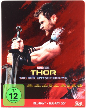 Thor: Ragnarok (steelbook) [Blu-Ray 3D]+[Blu-Ray]