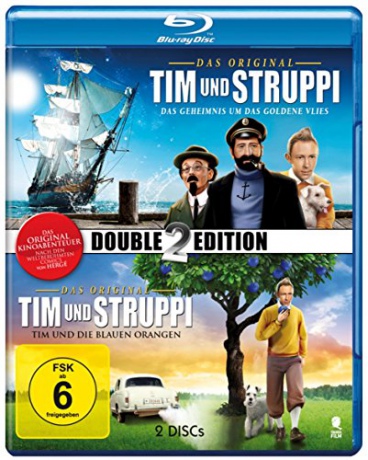 Tintin and the Mystery of the Golden Fleece / Tintin and the Blue Oranges [2xBlu-Ray]