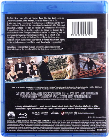 To Catch a Thief (Złodziej w hotelu) [Blu-Ray]
