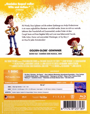 Toy Story 2 (Disney) [Blu-Ray]