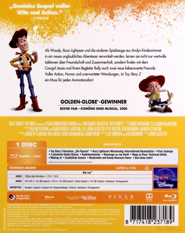 Toy Story 2 (Disney) [Blu-Ray]