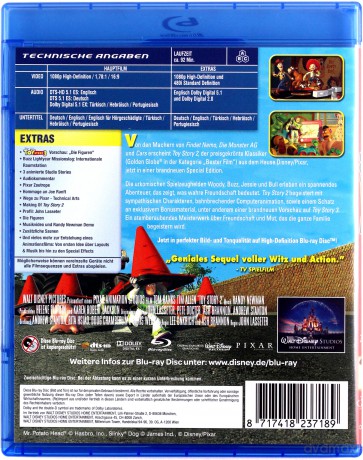 Toy Story 2 (Disney) [Blu-Ray]