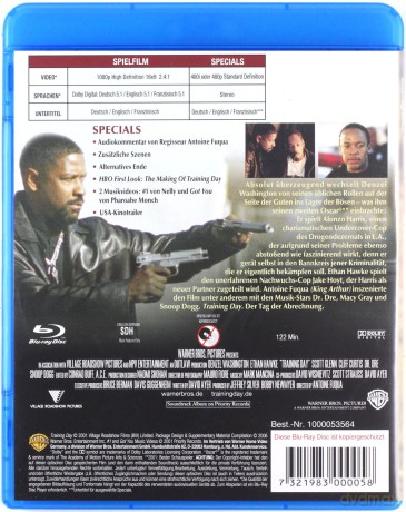 Training Day (Dzień próby) [Blu-Ray]