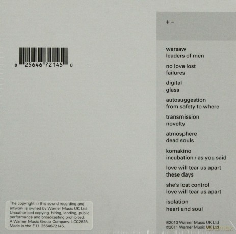 Joy Division: + - (Plus minus) Singles 1978-80 [BOX] [10CD]