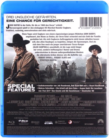 True Grit (Prawdziwe męstwo) [Blu-Ray]