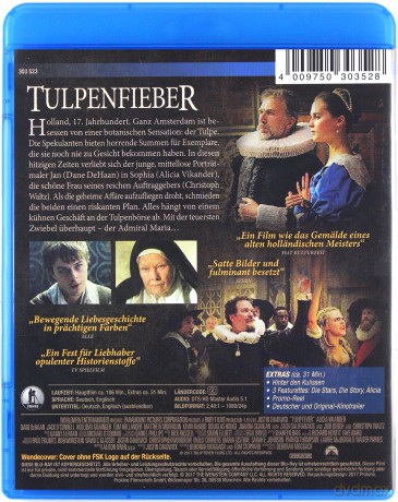 Tulip Fever (Tulipanowa goraczka) [Blu-Ray]