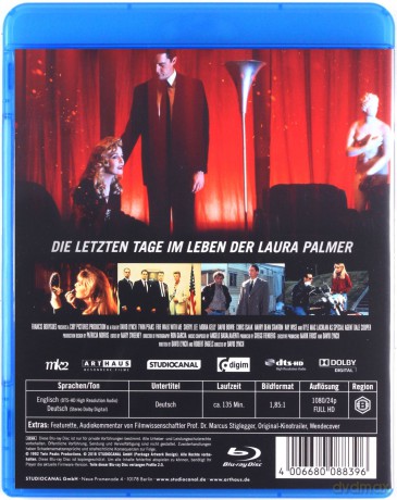 Twin Peaks: Fire Walk with Me (Miasteczko Twin Peaks. Ogniu krocz ze mną) [Blu-Ray]