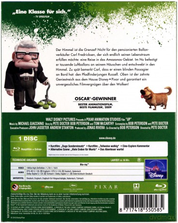 Up (Odlot) (Disney) [Blu-Ray]