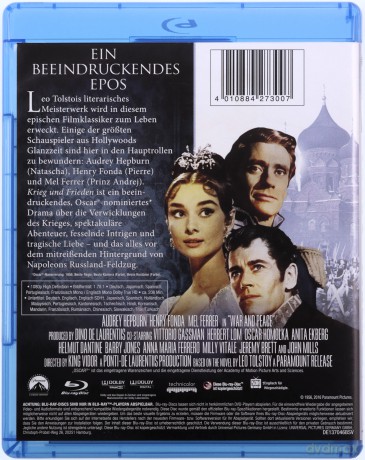 War and Peace (Wojna i pokój) [Blu-Ray]