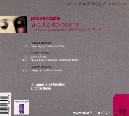 Cappella De' Turchini Florio: Provenzale [BOX] [CD]