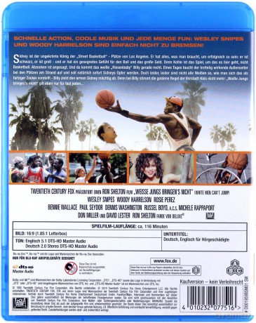 White Men Can't Jump (Biali nie potrafią skakać) [Blu-Ray]