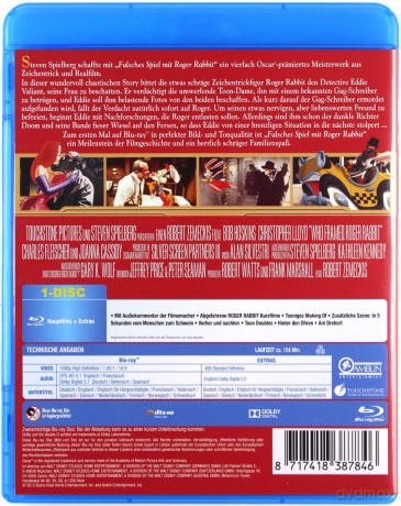 Who Framed Roger Rabbit (Kto wrobił królika Rogera?) [Blu-Ray]