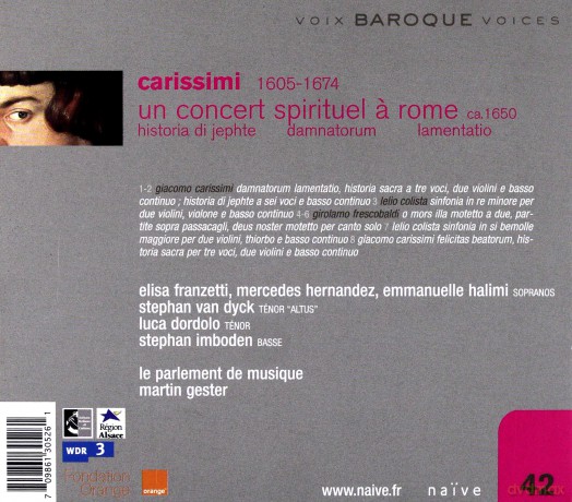 Martin Gester: Carissimi [CD]