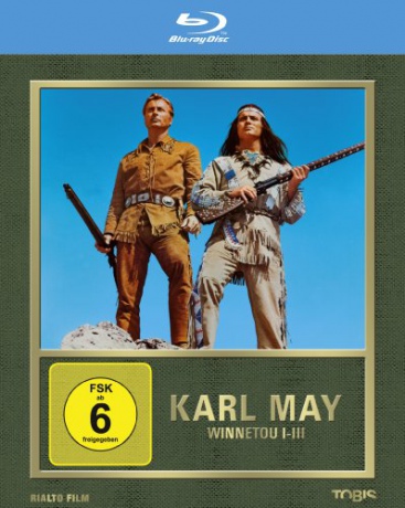 Winnetou I-III (Winnetou: Zloto Apaczów / Winnetou II: Ostatni renegaci / Winnetou III: Ostatnia walka) [3xBlu-Ray]
