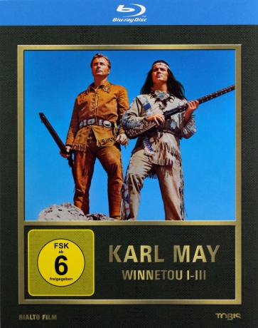 Winnetou I-III (Winnetou: Zloto Apaczów / Winnetou II: Ostatni renegaci / Winnetou III: Ostatnia walka) [3xBlu-Ray]