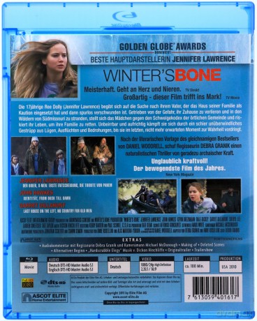 Winter's Bone (Do szpiku kości) [Blu-Ray]