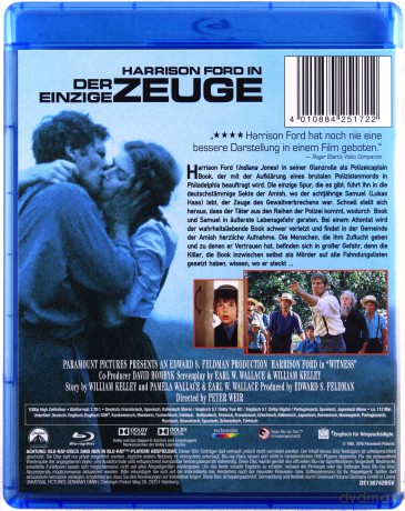 Witness (Świadek) [Blu-Ray]