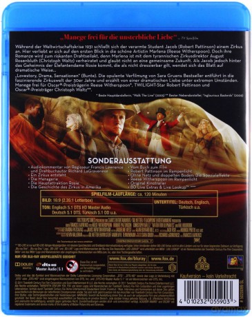 Woda dla słoni [Blu-Ray]