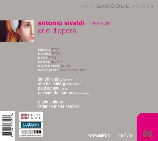 Sandrine Piau: Vivaldi [CD]