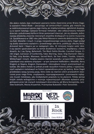 Dla dobra metalu. Historia Metal Blade Records - Brian Slagel, Mark Eglington [KSIĄŻKA]