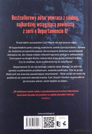 Kobieta z blizną. Departament Q (Tom 7) - Jussi Adler-Olsen [KSIĄŻKA]
