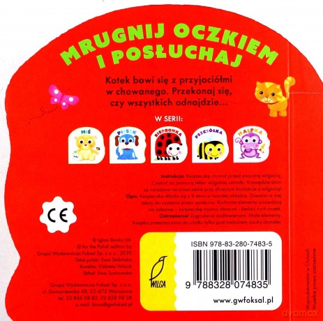 Kotek. Mrugnij oczkiem i posłuchaj [KSIĄŻKA]