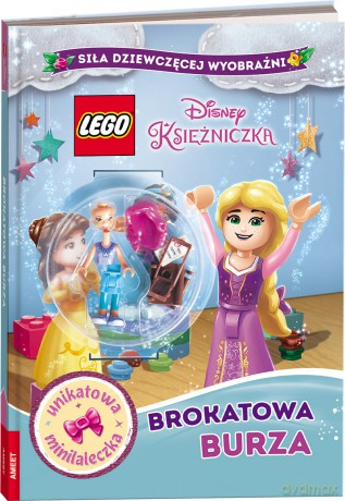 Książka do czytania LEGO Disney księżniczka z minilaleczką [KSIĄŻKA]