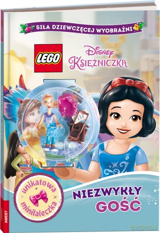 Książka do czytania LEGO Disney księżniczka z minilaleczką [KSIĄŻKA]