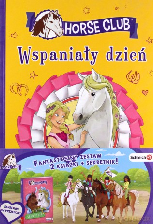 Książki SCHLEICH Horse Club pakiet książek + sennik - Emma Walden [KSIĄŻKA]