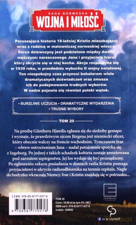 W potrzasku. Wojna i miłość (Tom 20) - Else Berit Kristiansen [KSIĄŻKA]