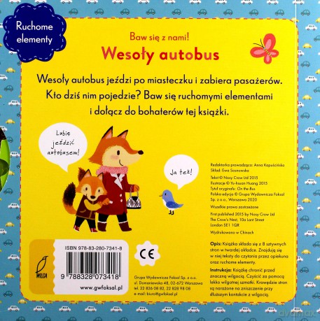 Wesoły autobus. Baw się z nami! [KSIĄŻKA]