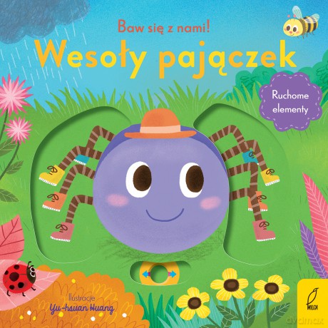 Wesoły pajączek. Baw się z nami! [KSIĄŻKA]
