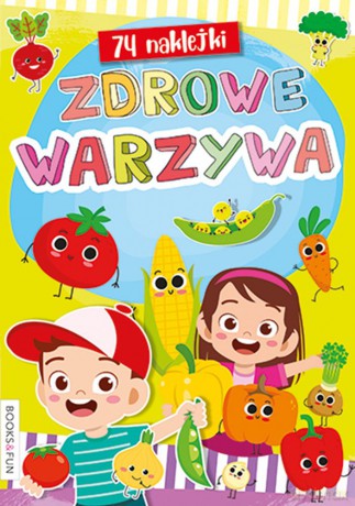 Zdrowe Warzywa. Kolorowanka [KSIĄŻKA]