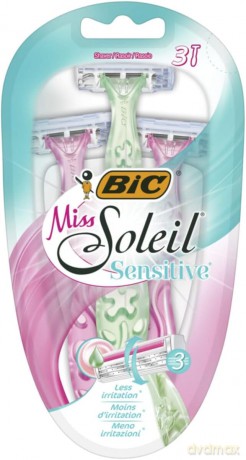 Bic Maszynka do golenia Miss Soleil 3 Sensitive 1 op.-3 szt