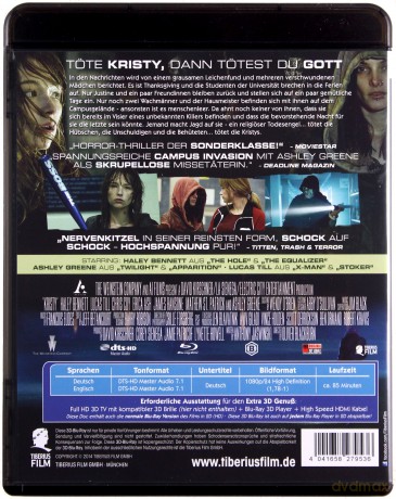 Kristy [Blu-Ray 3D]+[Blu-Ray]