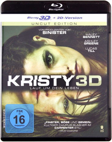 Kristy [Blu-Ray 3D]+[Blu-Ray]
