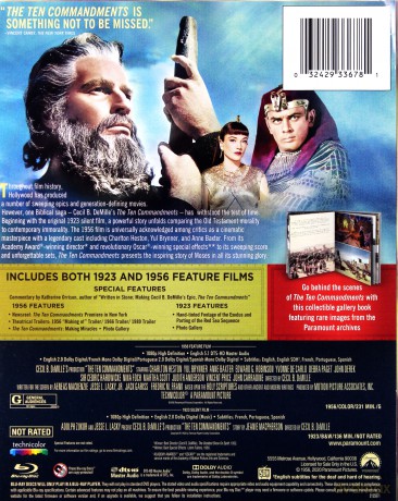 Ten Commandements (booklet) [3xBlu-Ray]