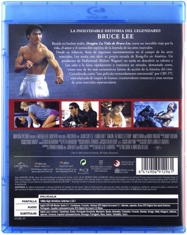 Dragon: The Bruce Lee Story (Smok: Historia Bruce'a Lee) [Blu-Ray]