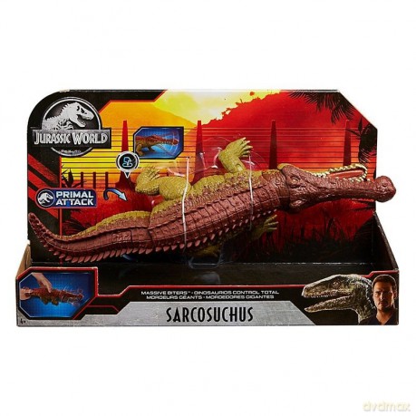 Jurassic World Dinozaury Mega szczeki Sarcosuchus [FIGURKA]