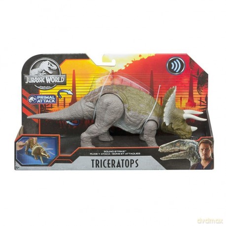 Jurassic World Dinozaury Ryk bojowy Triceratops [FIGURKA]