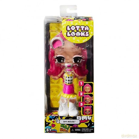 Lalka Lotta Looks + akcesoria Nieśmiala Myszka