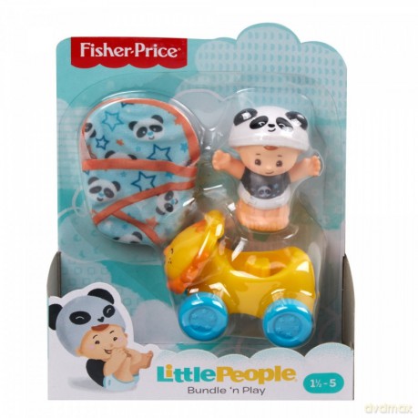 Little People Bobas + kocyk otulacz, Jeździk lew [FIGURKA]