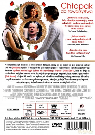 Chłopak do towarzystwa [DVD]