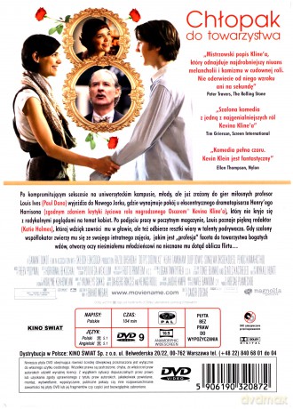 Chłopak do towarzystwa [DVD]