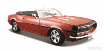 Model metalowy 1968 Chevrollet Camaro ss369 brązowy 1:24