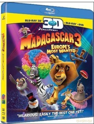 Madagaskar 3 3D [Blu-Ray]+[Blu-Ray 3D]