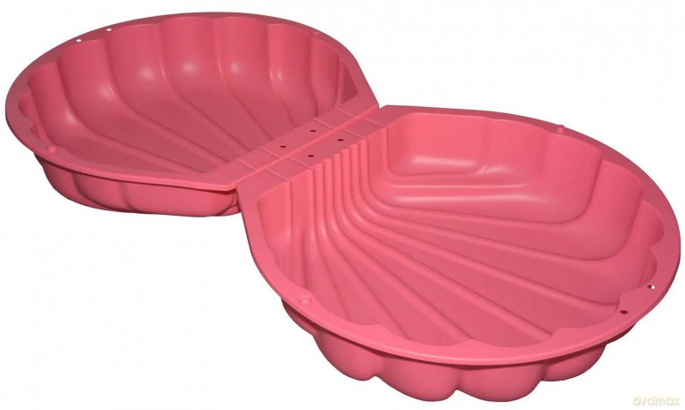 Piaskownica Muszelka różowa