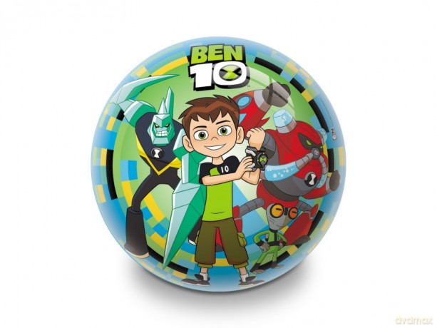 Piłka gumowa, Ben 10 aliens 23cm