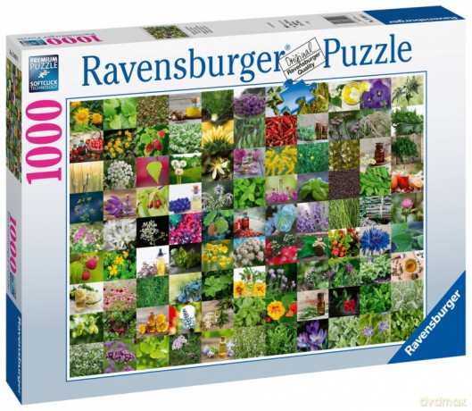 RAVENSBURGER 1000 el. 99 Ziół [PUZZLE]