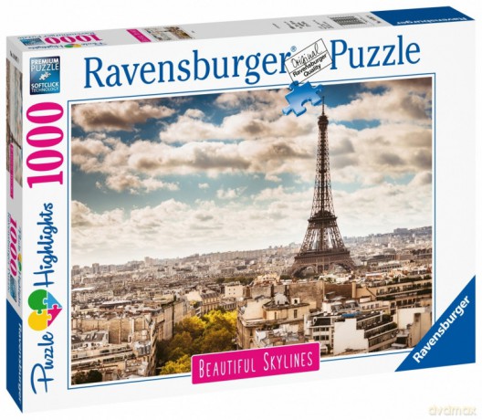 RAVENSBURGER 1000 el. Paryż [PUZZLE]
